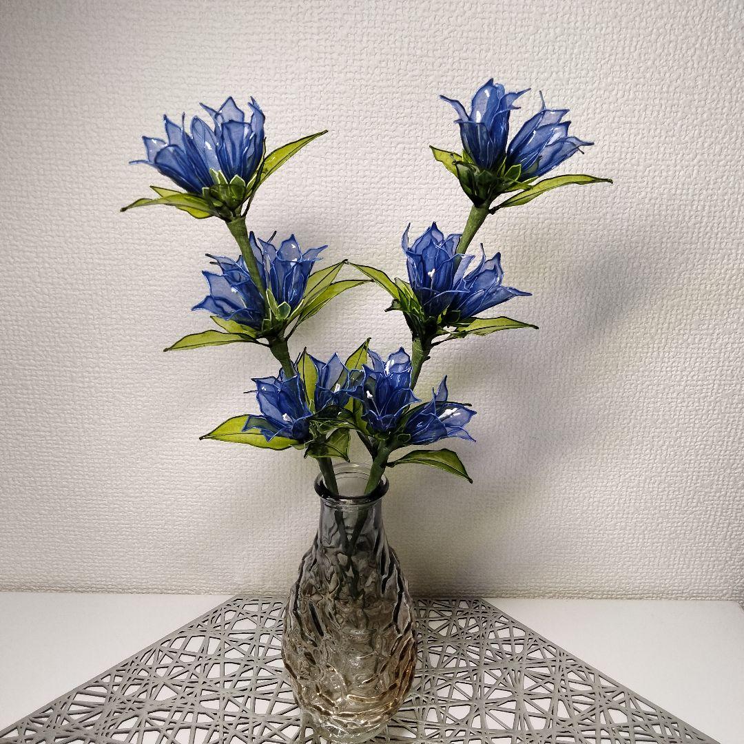 菊　リンドウ他　アメリカンフラワー✶ディップフラワー✶ディップアート