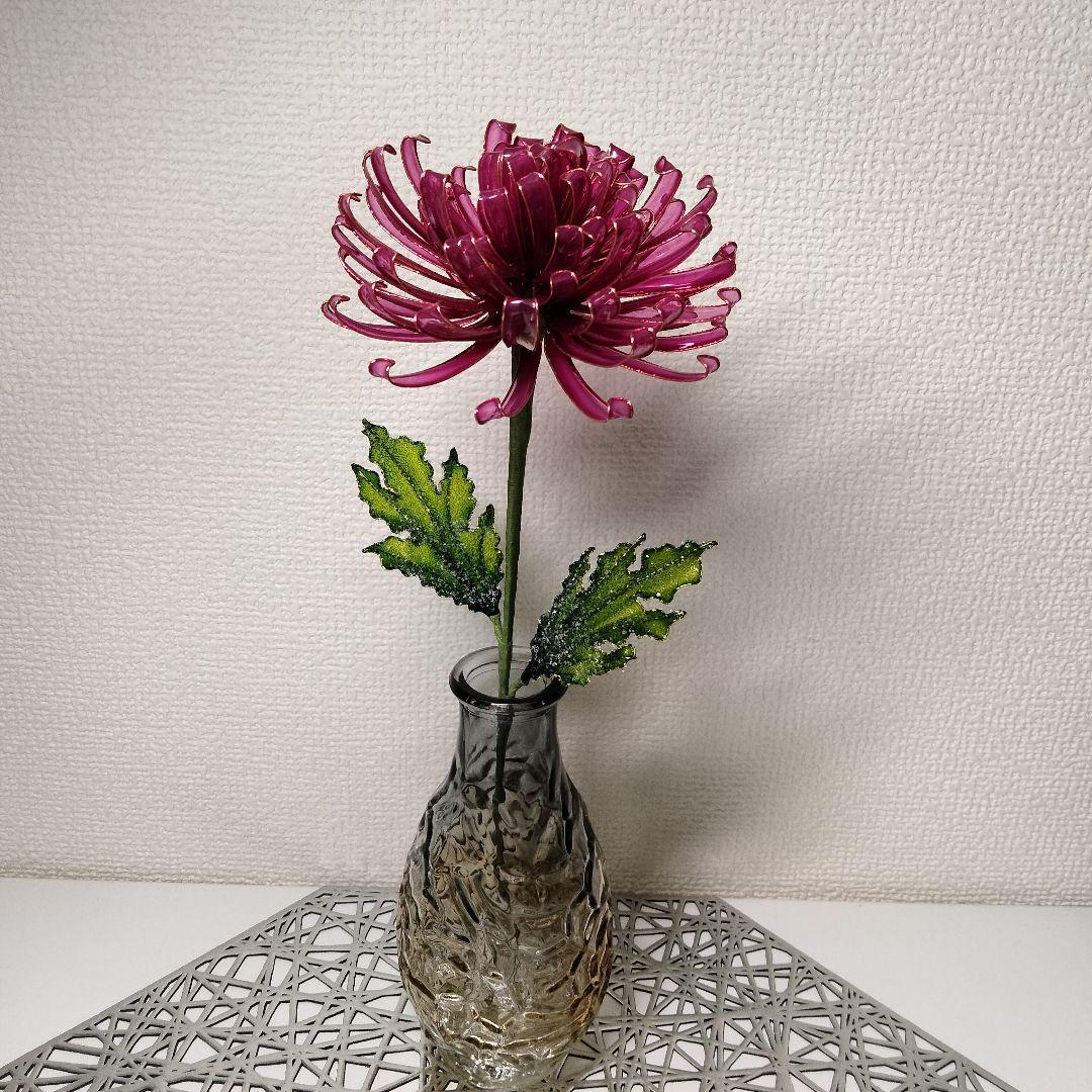 菊　リンドウ他　アメリカンフラワー✶ディップフラワー✶ディップアート