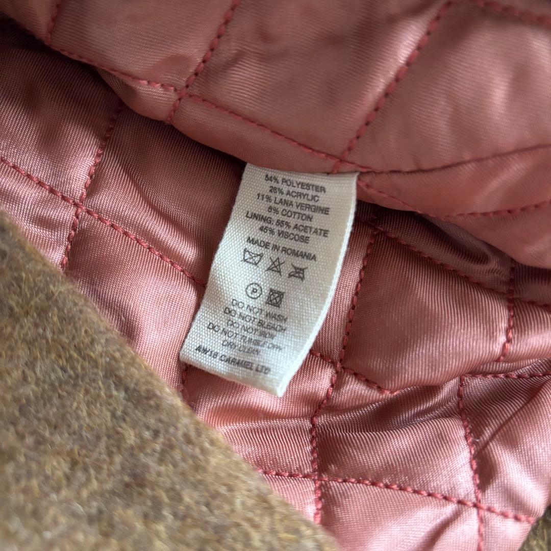 caramel ウールコート 3y