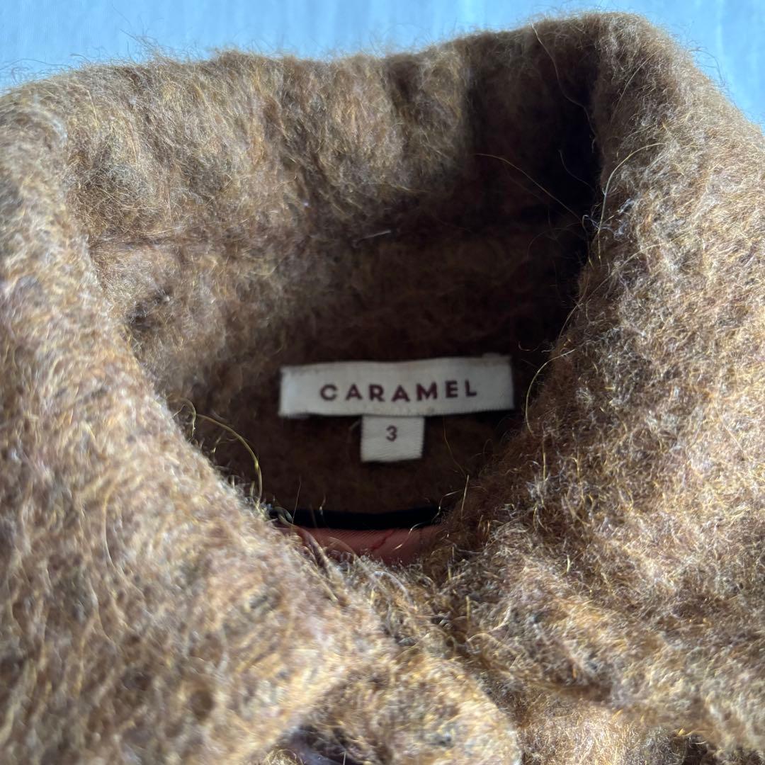 caramel ウールコート 3y