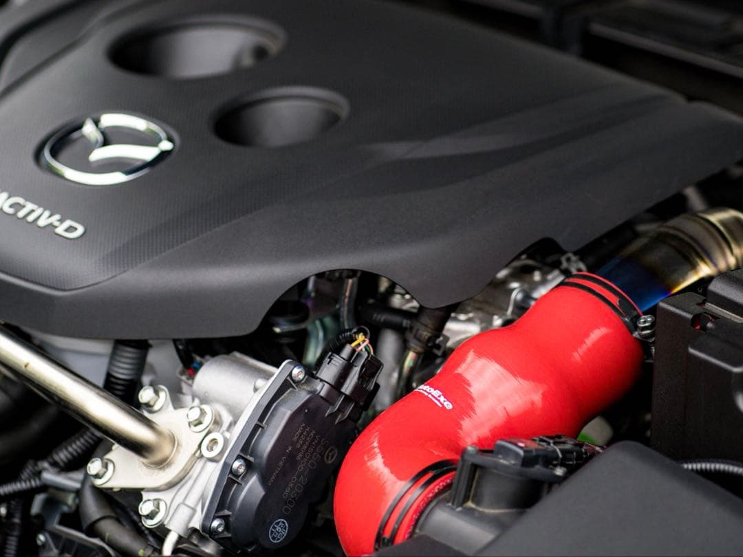 Ken マツダ3 チタンサクションパイプ