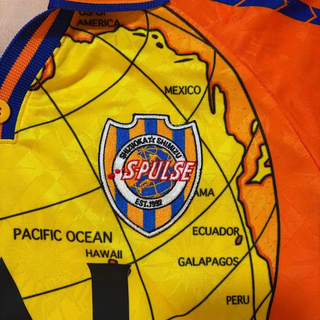 【希少】清水エスパルス　2000/2001 ユニホーム　サイン入り Ｌ