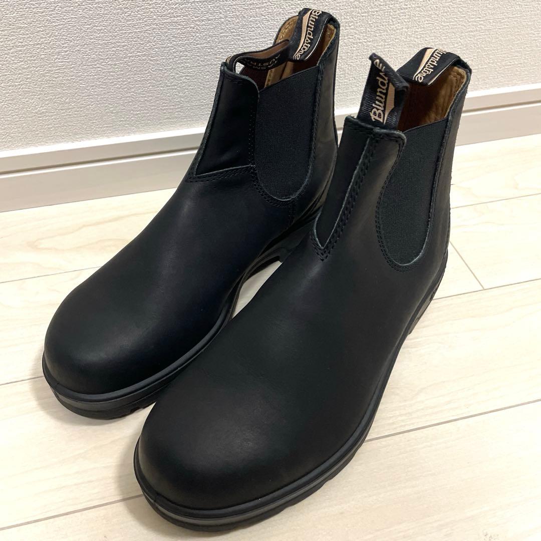 【美品】558 Blundstone ブラック サイドゴアブーツ サイズuk8