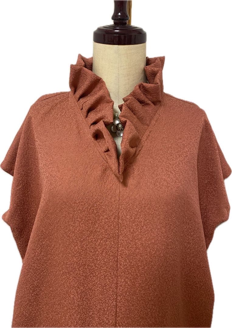 k*i様 着物リメイクワンピースマキシ丈とストール付き