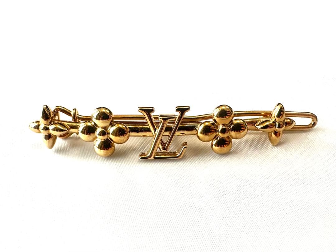 美品♪LOUIS VUITTON バレッタ ベビールイ LV96333