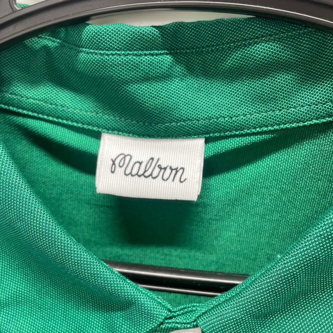 Malbon 緑色 ポロシャツ
