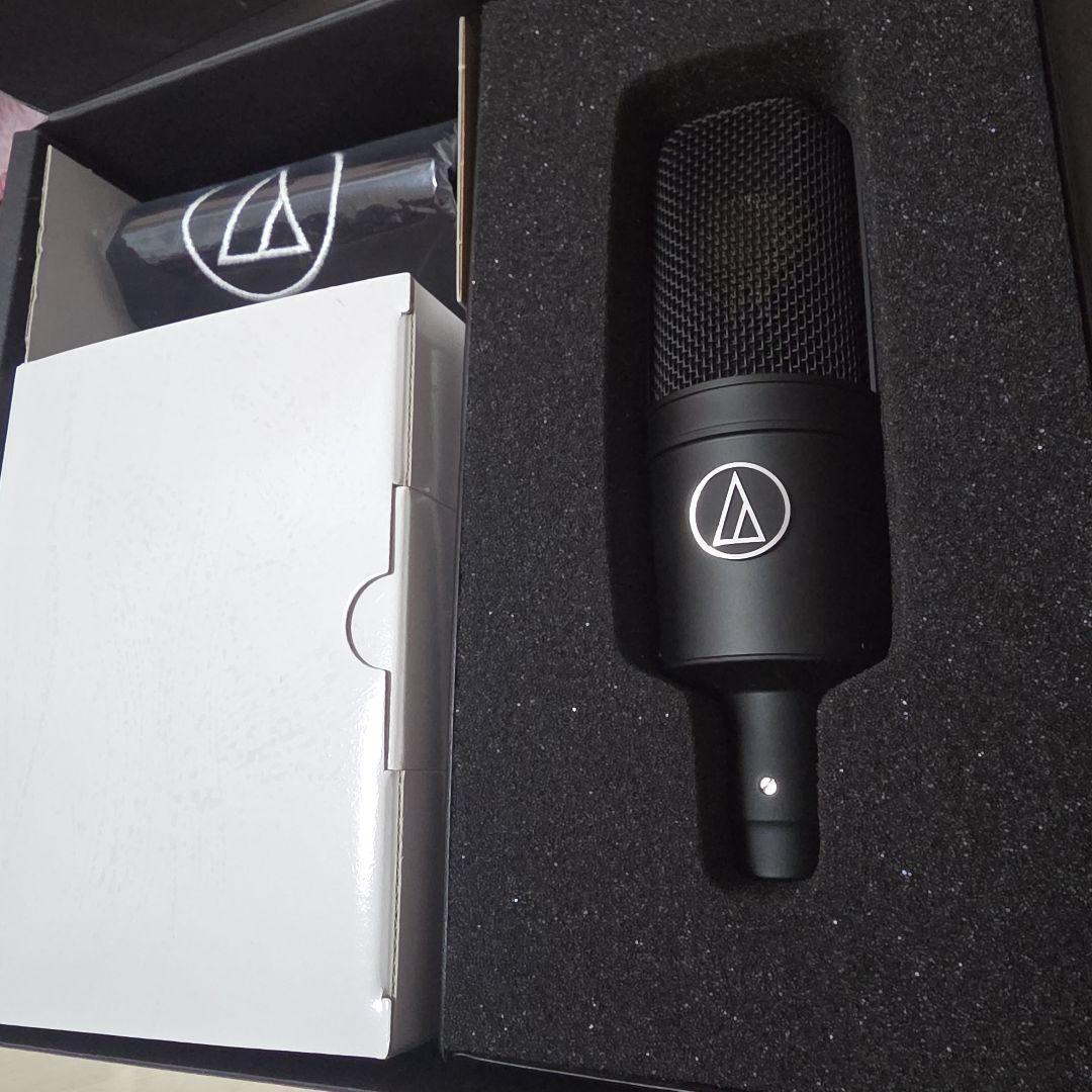 at4040 audio-technica コンデンサーマイク 黒