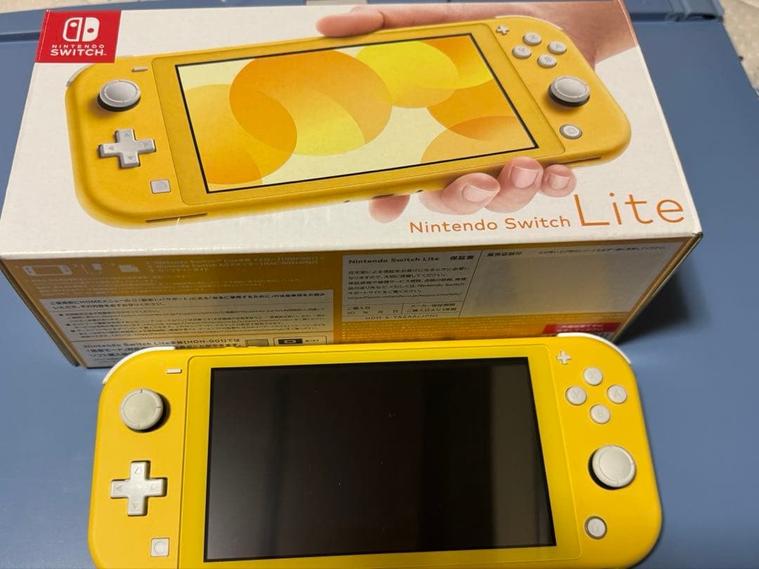 Nintendo Switch Lite イエロー美品