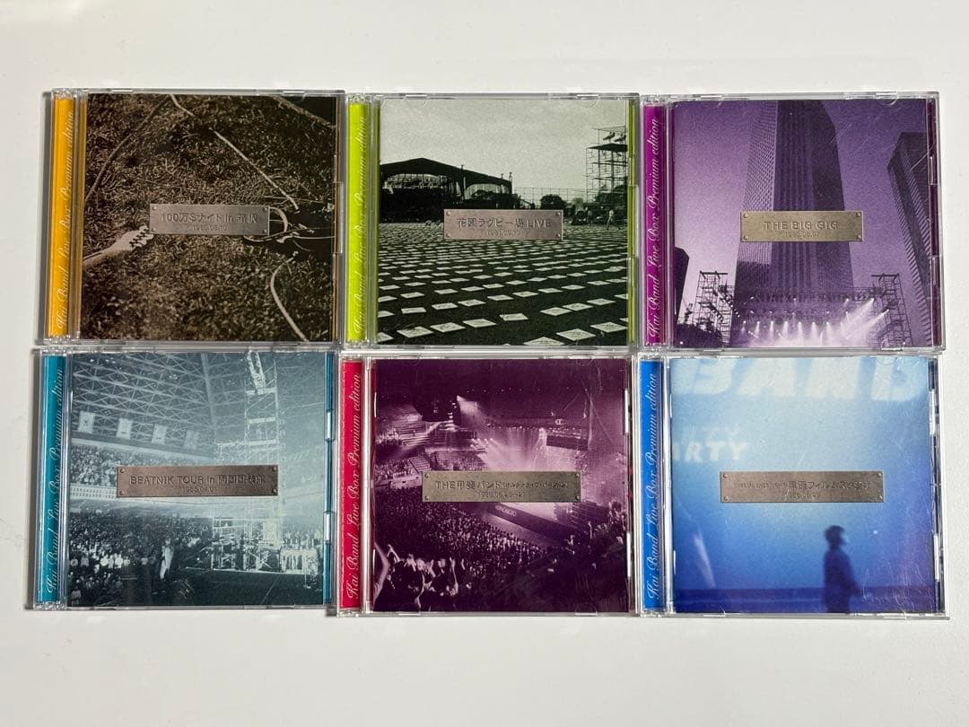 【廃盤レア】甲斐バンドライヴBOX「熱狂／ステージ」 CD10枚セット