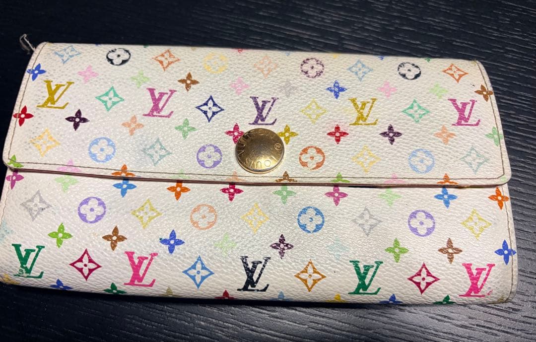 ルイヴィトン マルチカラー モノグラム 長財布