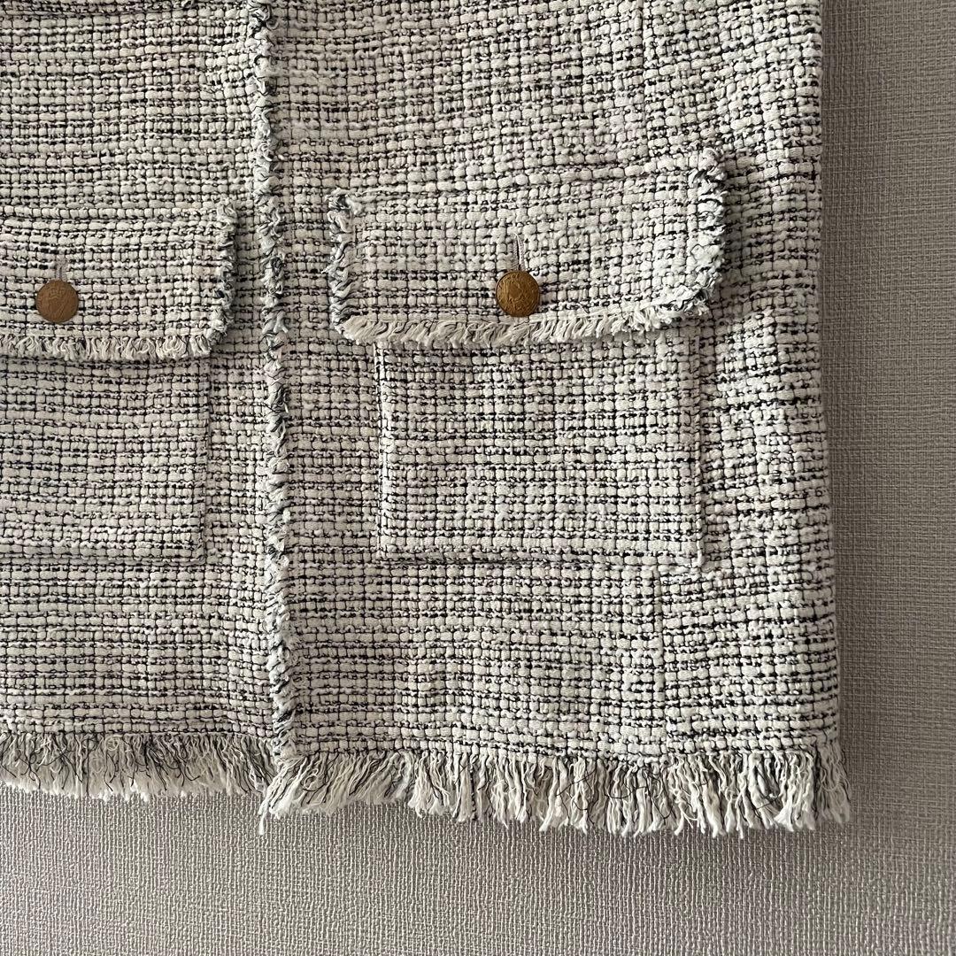 美品！ジャーナルスタンダードレサージュGIOLICAツイードベスト ジャケット