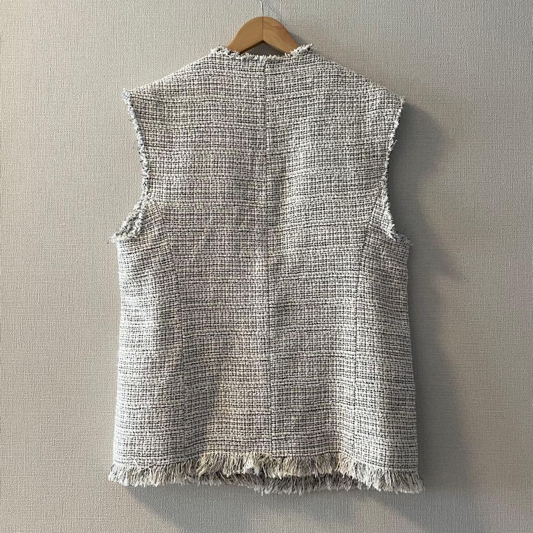 美品！ジャーナルスタンダードレサージュGIOLICAツイードベスト ジャケット