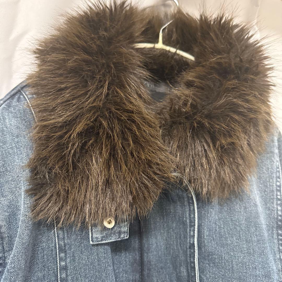 【完売品】ZARA ZW COLLECTION デニムボンバージャケット S