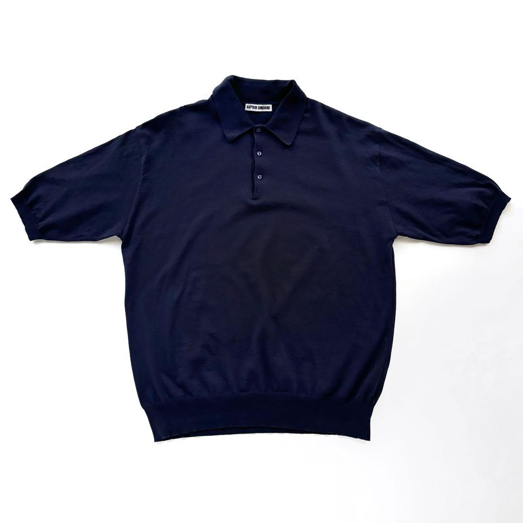 25SS キャプテンサンシャイン コットンニットポロシャツ