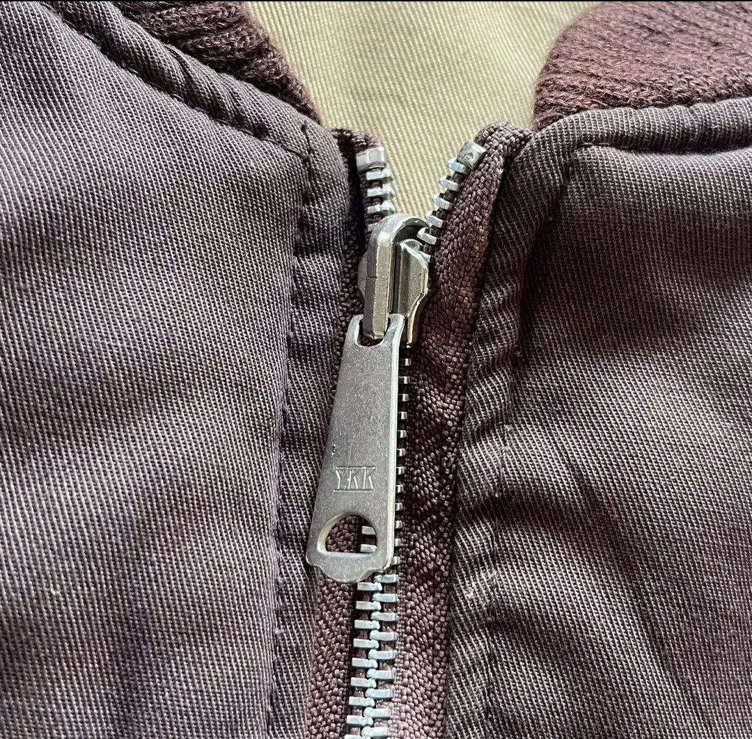 80's ダウンベスト　ブラウン　リバーシブル　XL