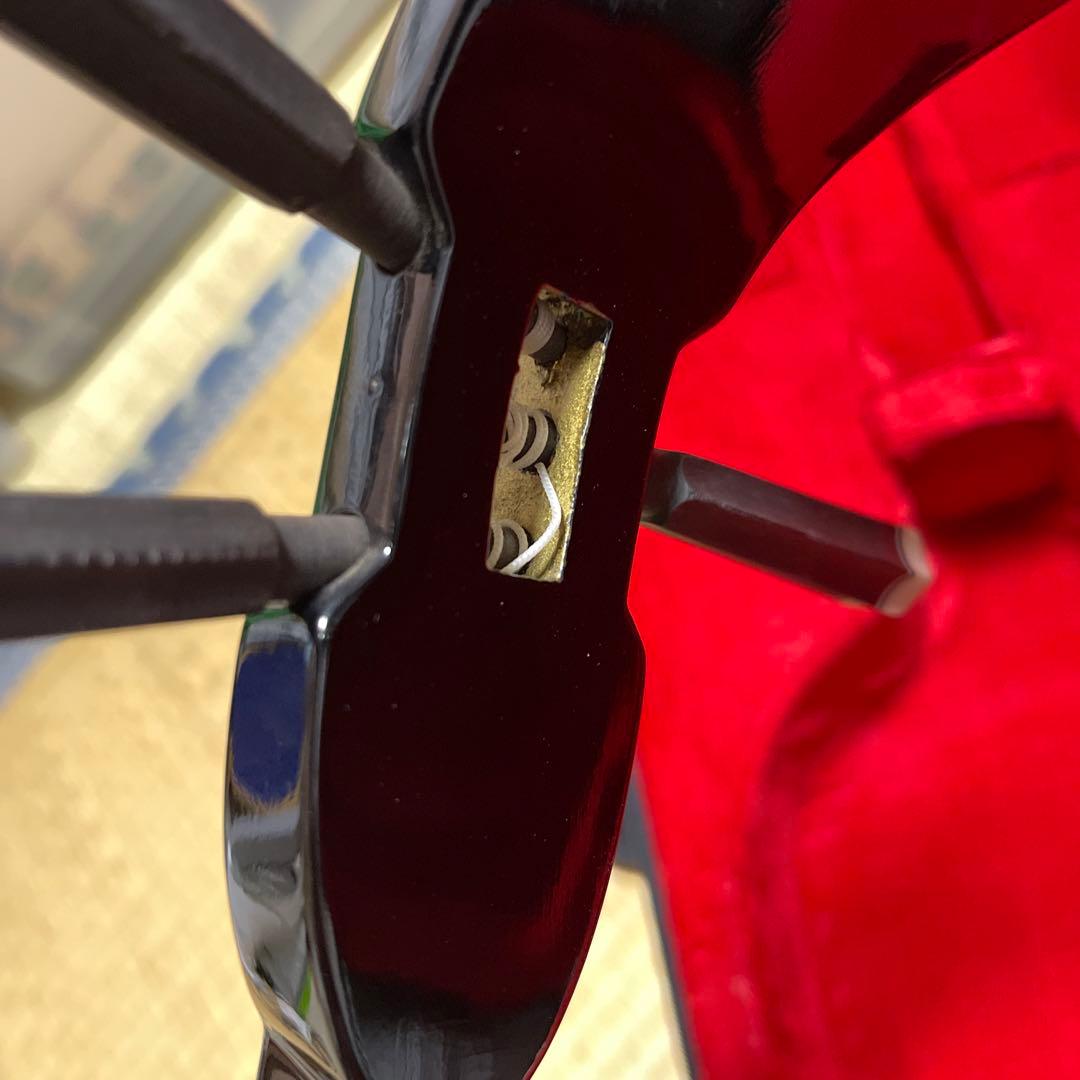 蛇皮沖縄三線　ハードケース付き