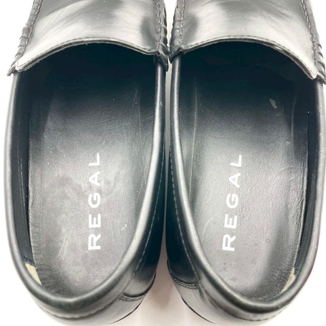 リーガル ローファー 654R コブラヴァンプ 黒 26.5cm Y1410