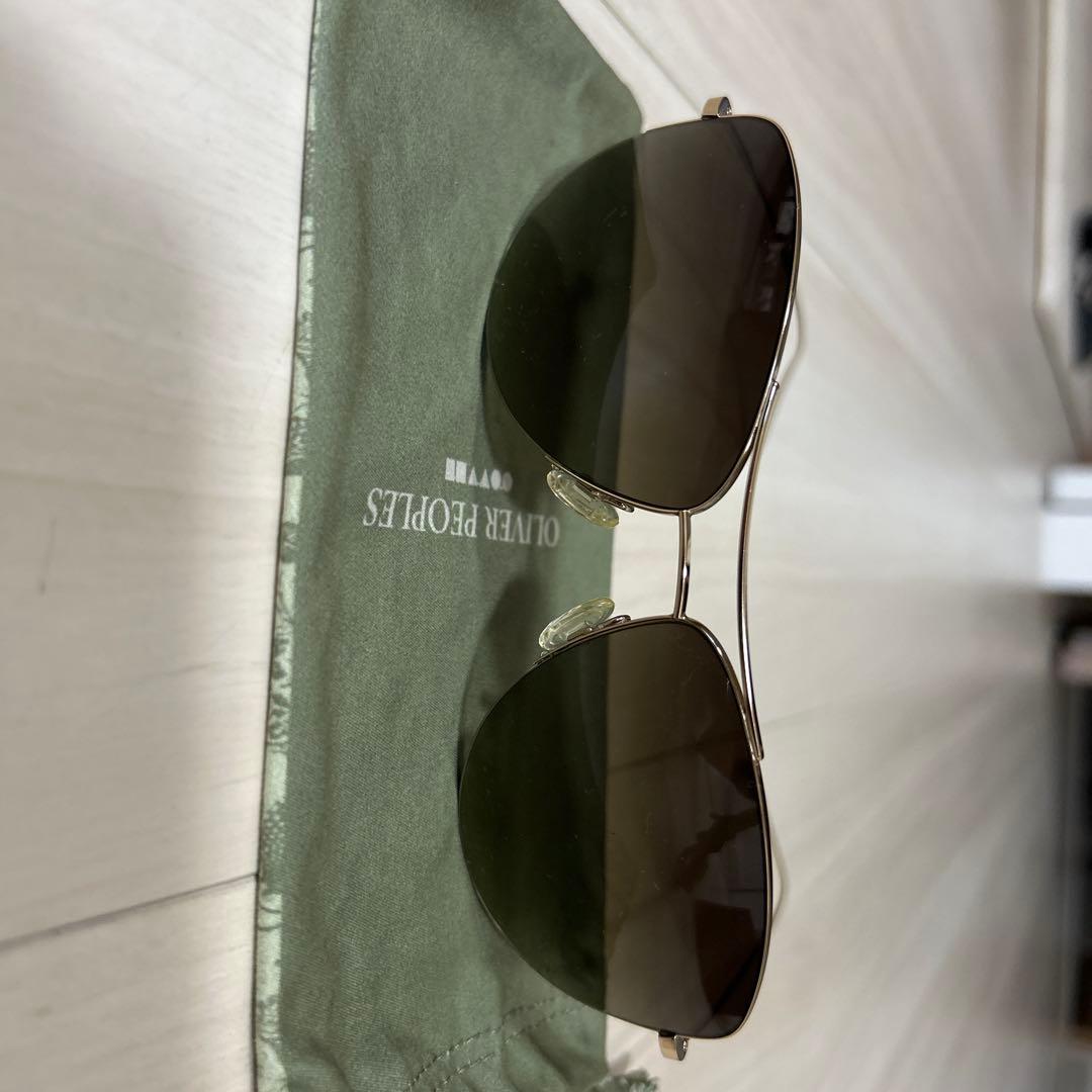 OLIVER PEOPLES STRUMMER 深いグリーン　サングラス