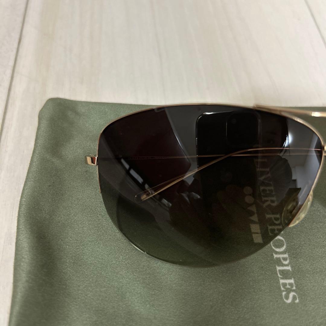 OLIVER PEOPLES STRUMMER 深いグリーン　サングラス