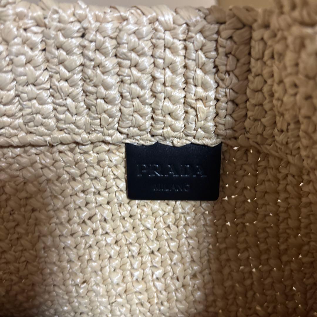 ‼️美品‼️PRADA スモールクロシェトートバッグ