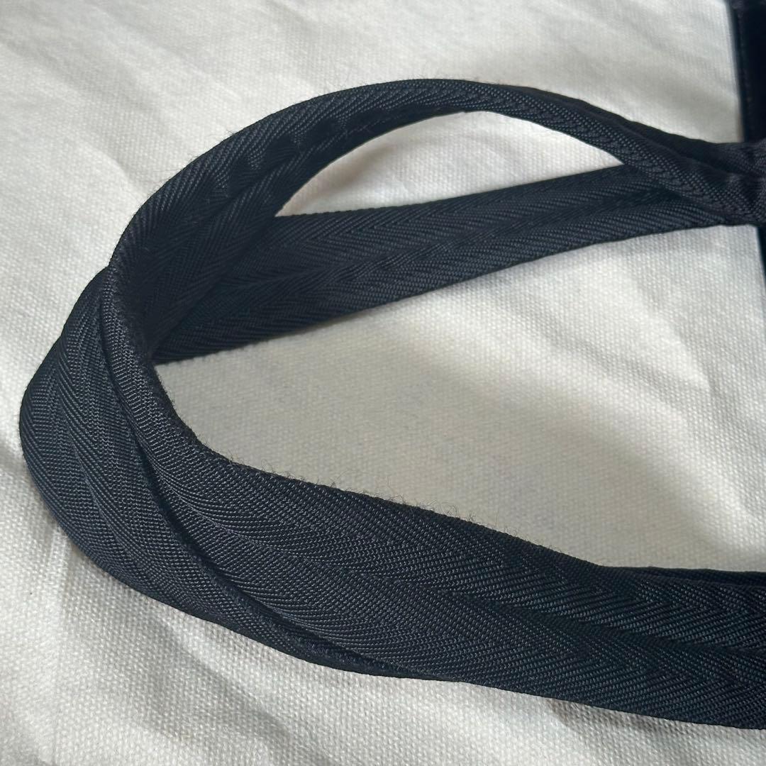 PRADA プラダ ロゴ スポーツ ミニトートバッグ ハンドバッグ ダークグレー