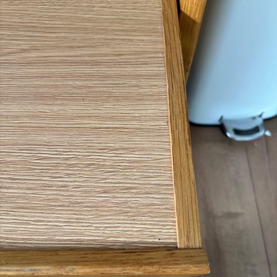 unico ナチュラルウッド レンジボード　カップボード　シグネ ガラス扉付き