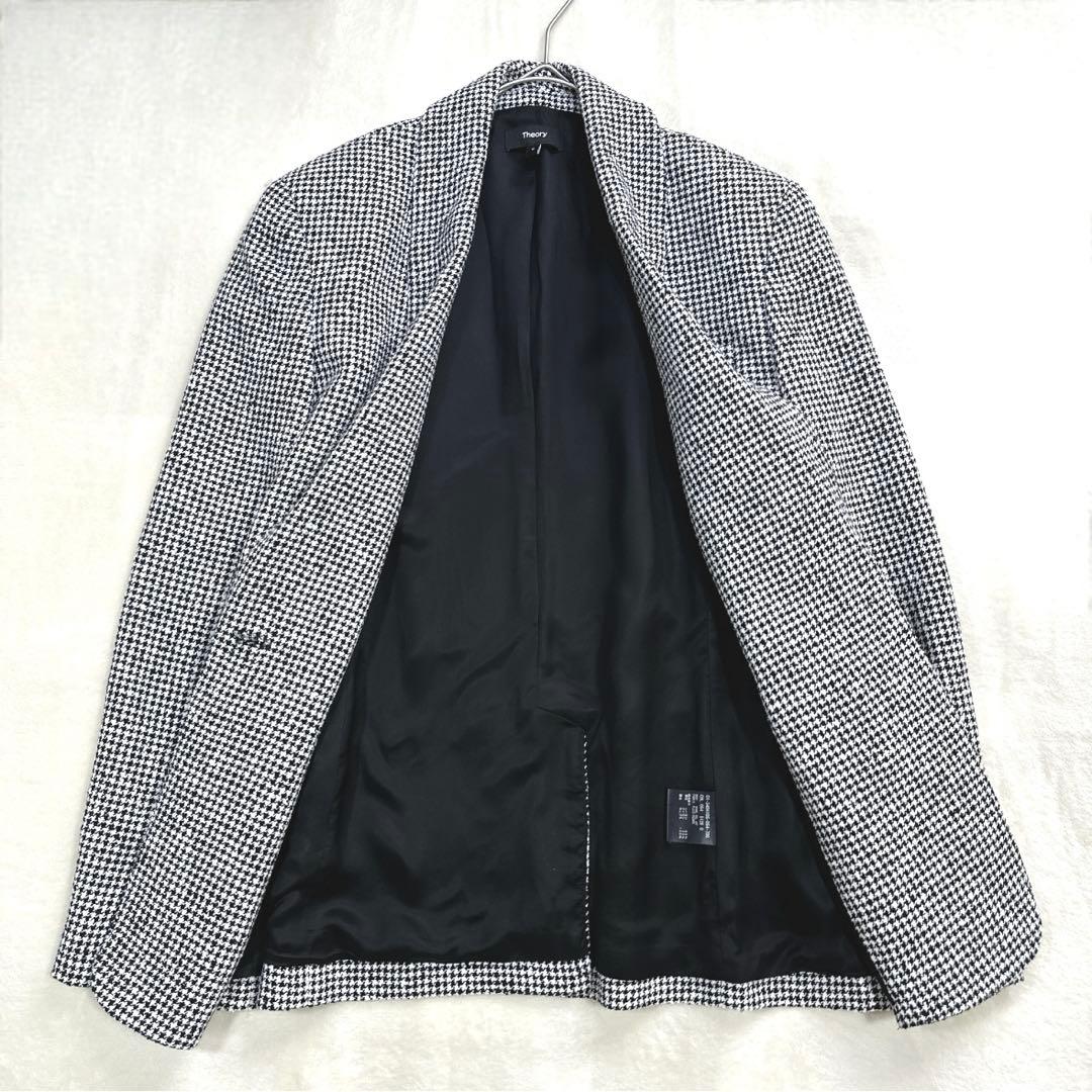 23AW 極美品 セオリー ジャケット 千鳥格子 テーラード