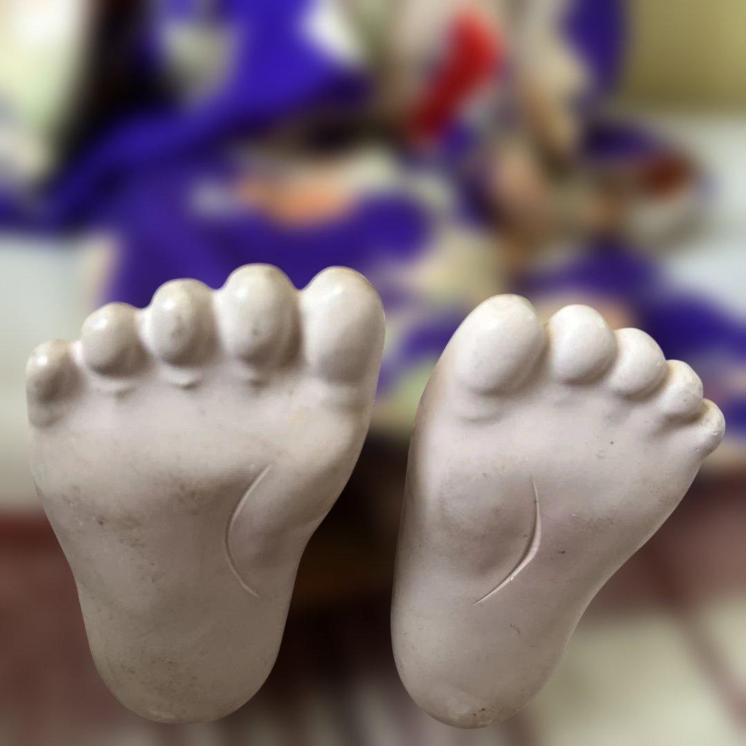 パ*コ様 市松人形 戦前　約100年前　大型73センチ