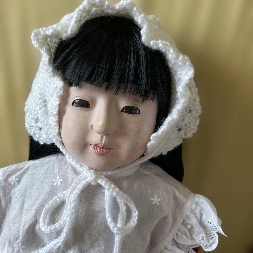 パ*コ様 市松人形 戦前　約100年前　大型73センチ