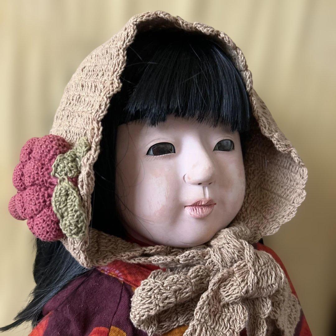 パ*コ様 市松人形 戦前　約100年前　大型73センチ