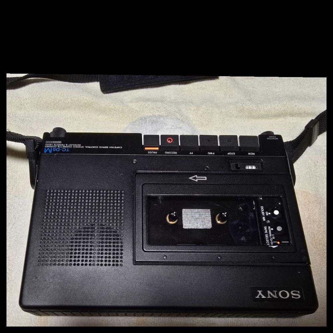 SONY TC-D5M ポータブルカセットプレーヤー 動作未確認です綺麗な方です