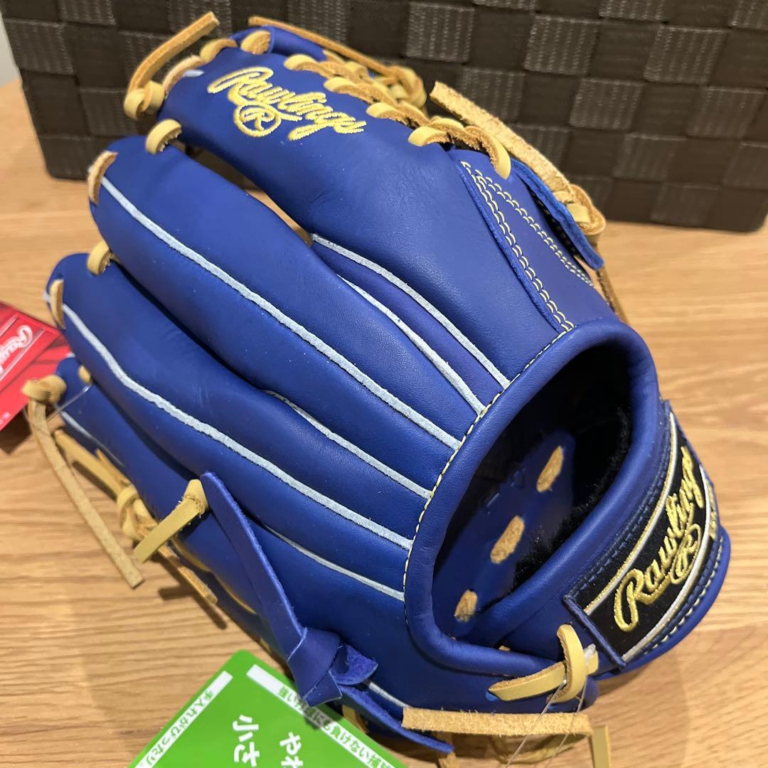 新品 値下げ中軟式少年用ローリングスJr.ハイパーテック インディゴ