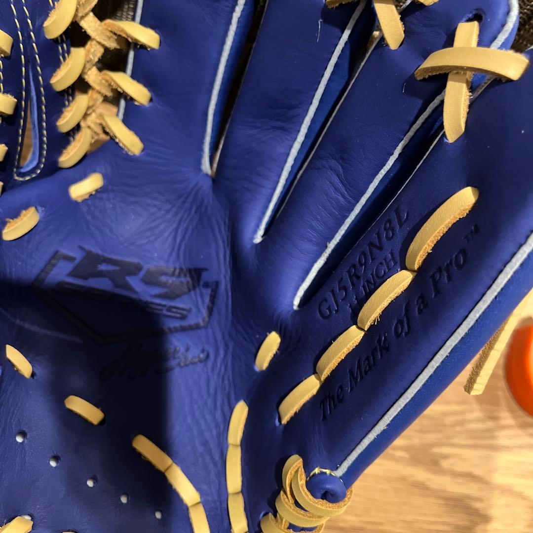 新品 値下げ中軟式少年用ローリングスJr.ハイパーテック インディゴ