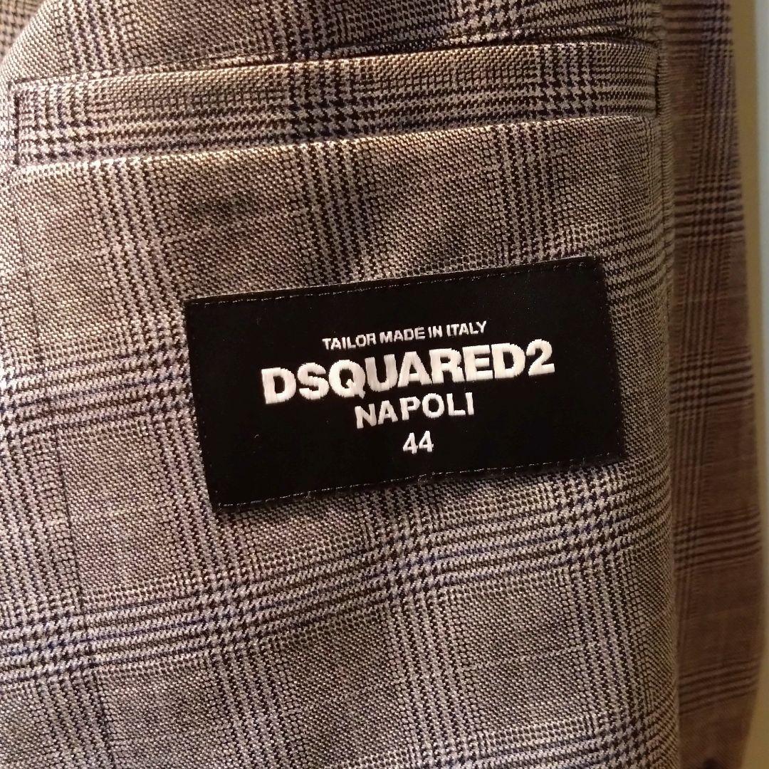 DSQUARED2 ダブルブレスト スーツ セットアップ ジャケット グレー