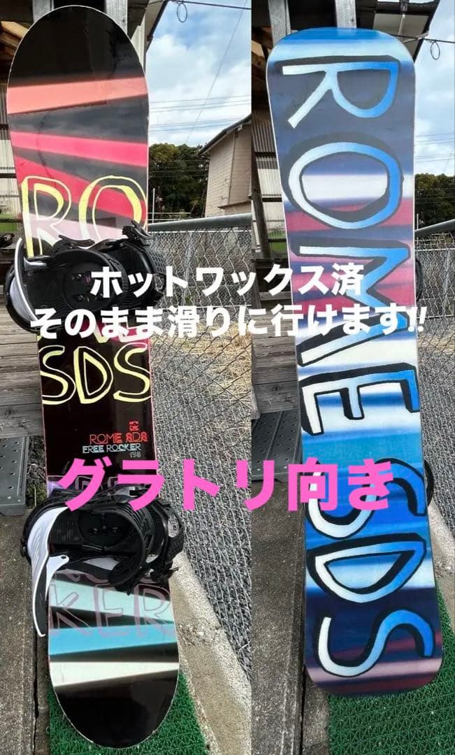 ROMESDS 138 グラトリ向き バインセット