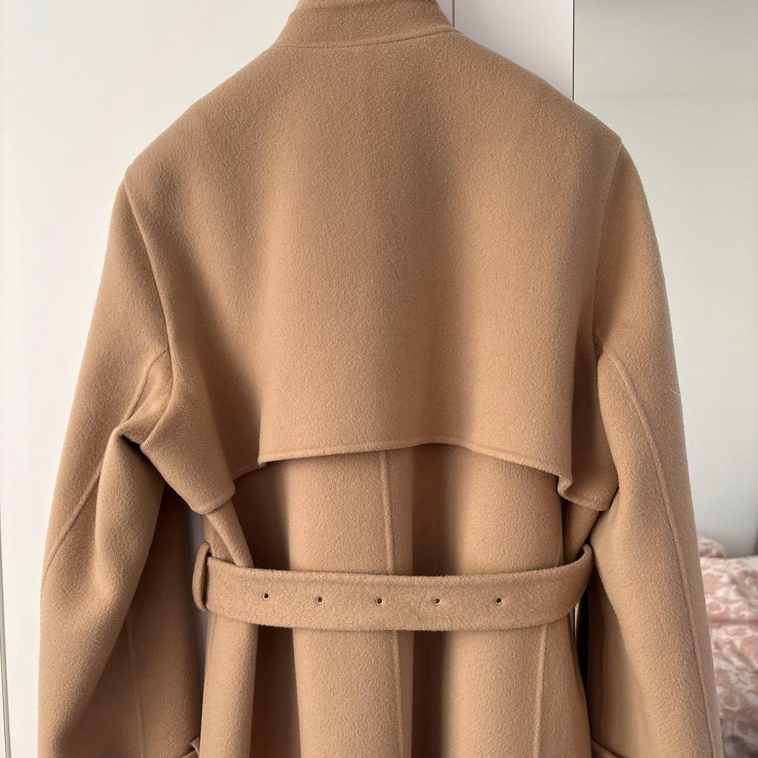 セオリー　アウター　キャメルウールコート