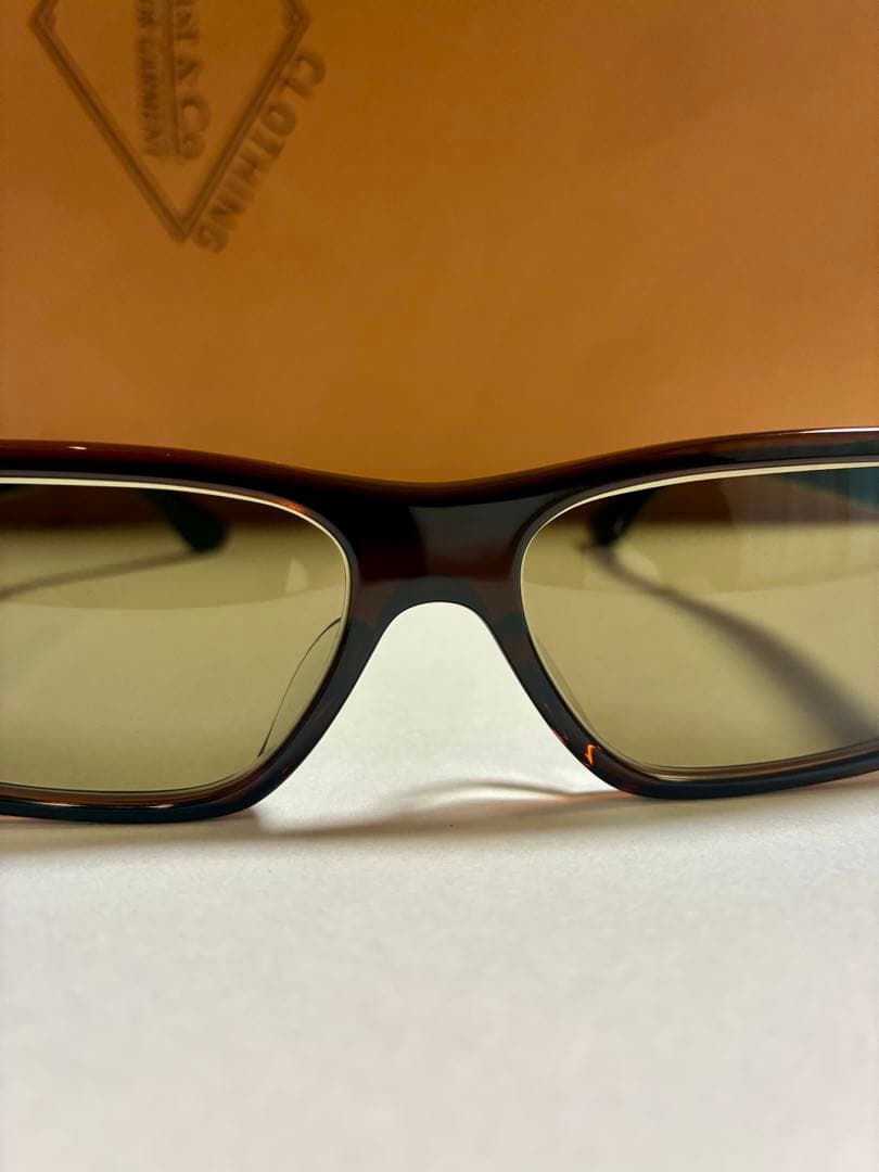 白山眼鏡×timewornclothing サングラス 眼鏡