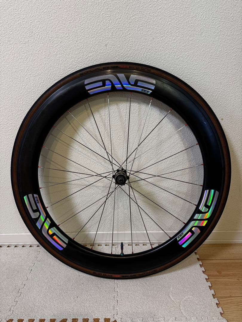 カーボンホイール　リムブレーキ　前後セット