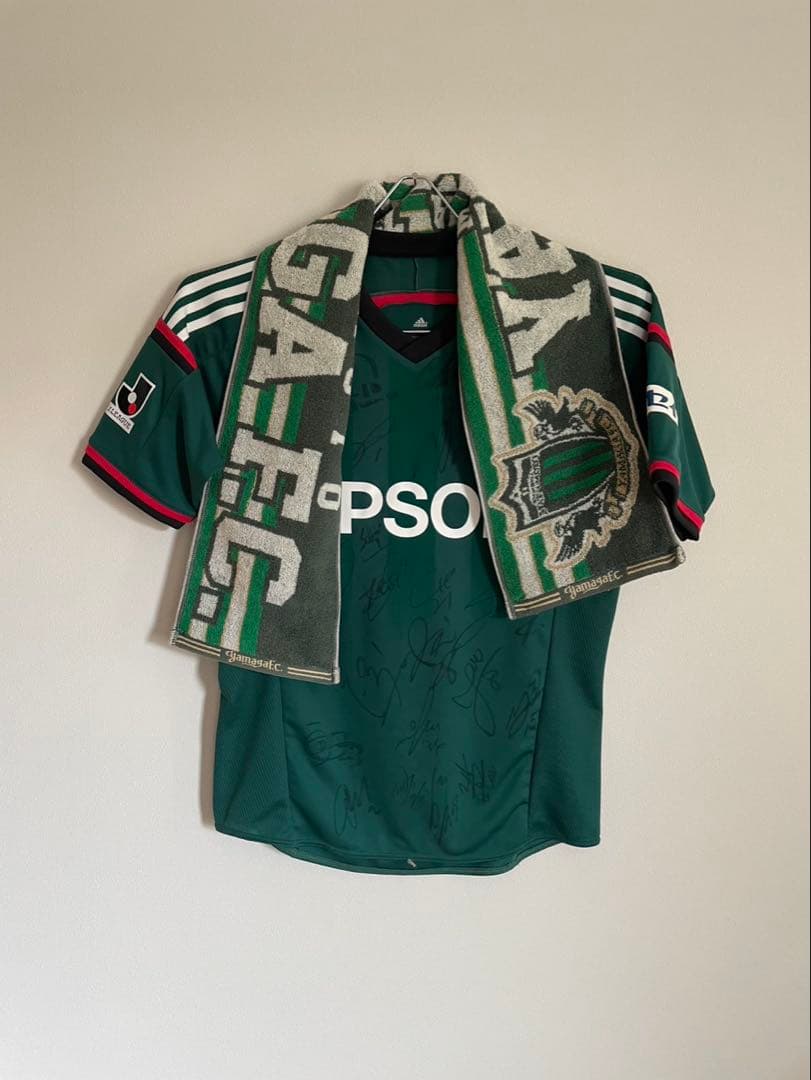 松本山雅J1 サイン入りユニホーム