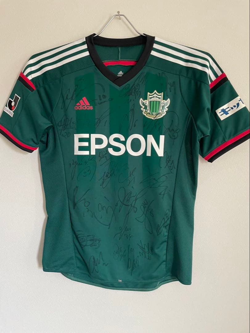 松本山雅J1 サイン入りユニホーム