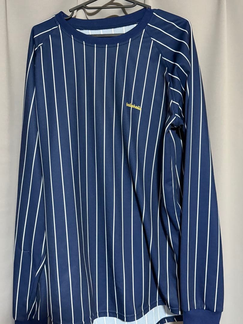 ballaholic ボーラホリックストライプロンT