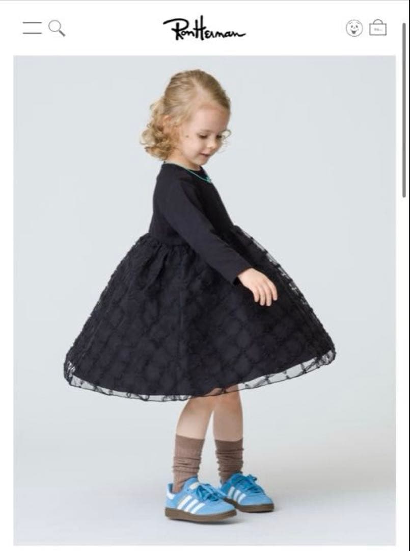 ロンハーマン　AMICA アミカ　フラワーチュチュ ティードレス　4-6y