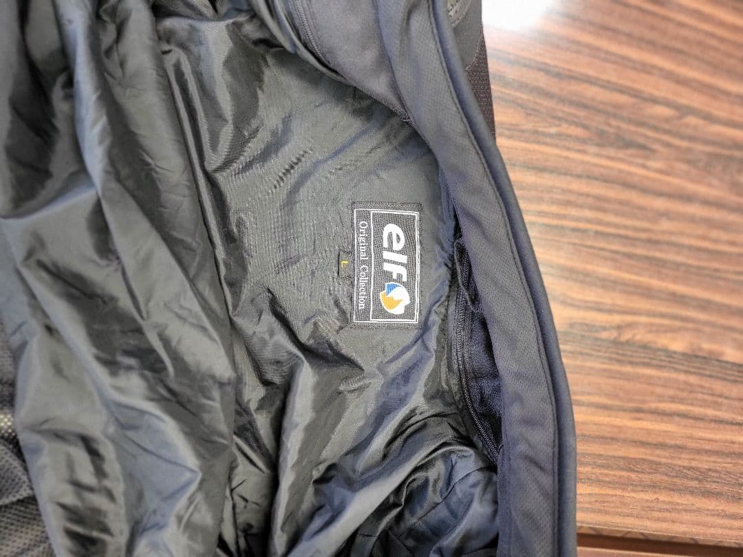 elf エルフ　レザーメッシュ　ジャケット　　Lサイズ