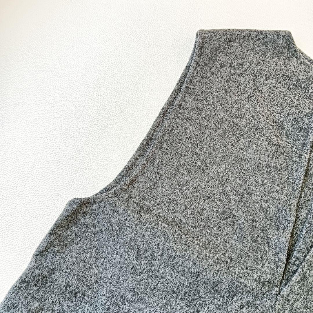 ほぼ未使用✨《スピックアンドスパン》24aw ダブルフェイスVネックベスト