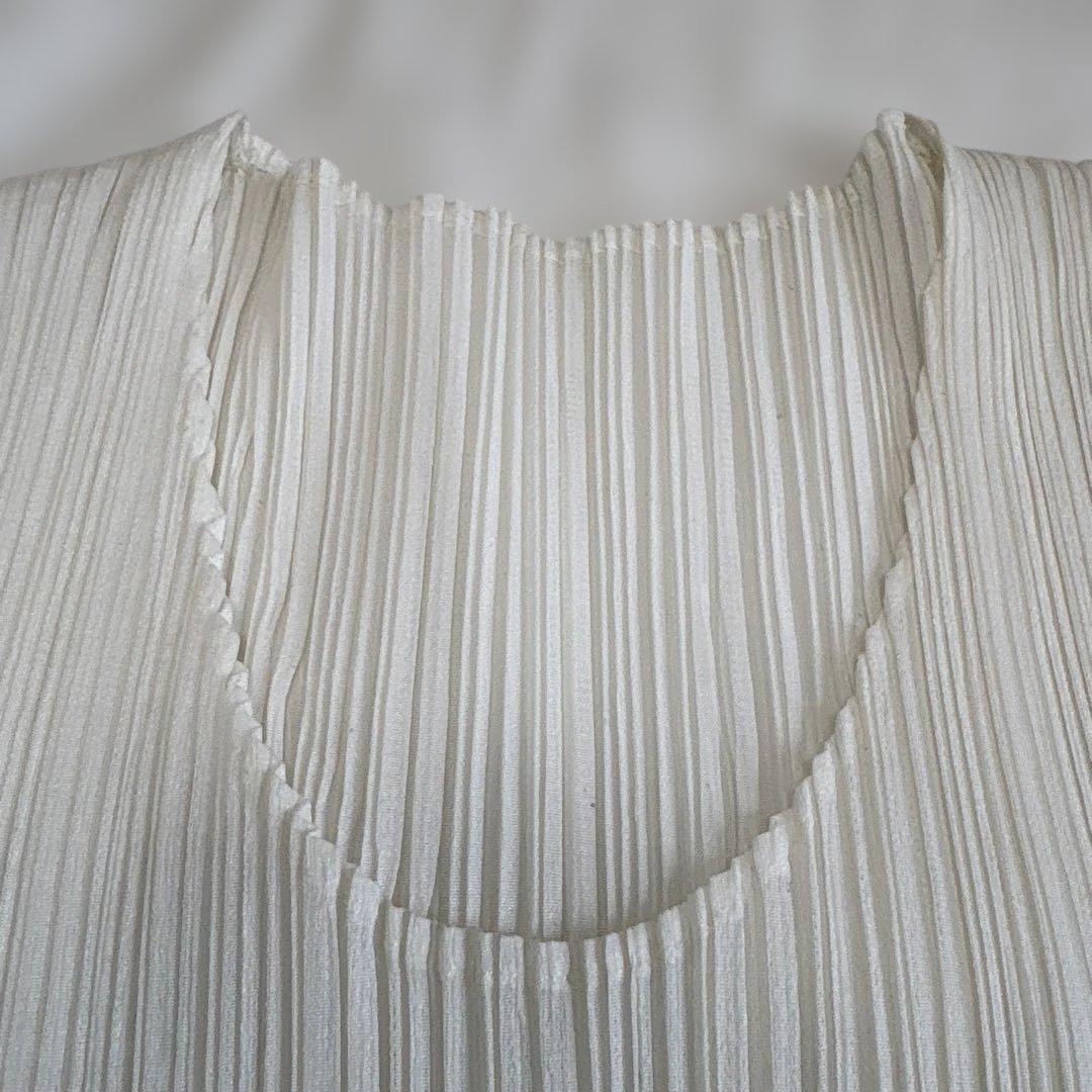 イッセイミヤケ PLEATS PLEASE ノースリーブ チュニック