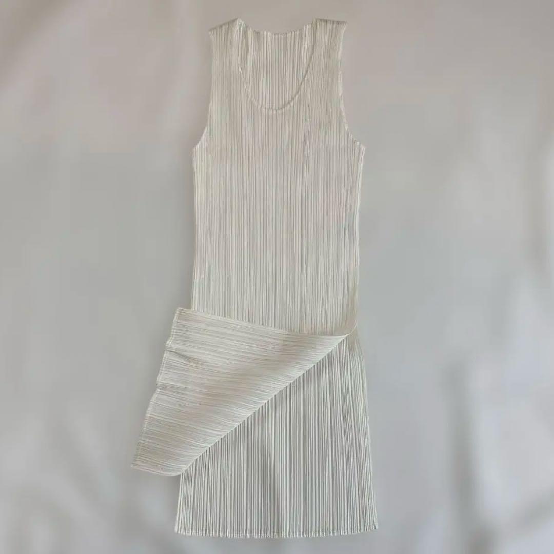 イッセイミヤケ PLEATS PLEASE ノースリーブ チュニック