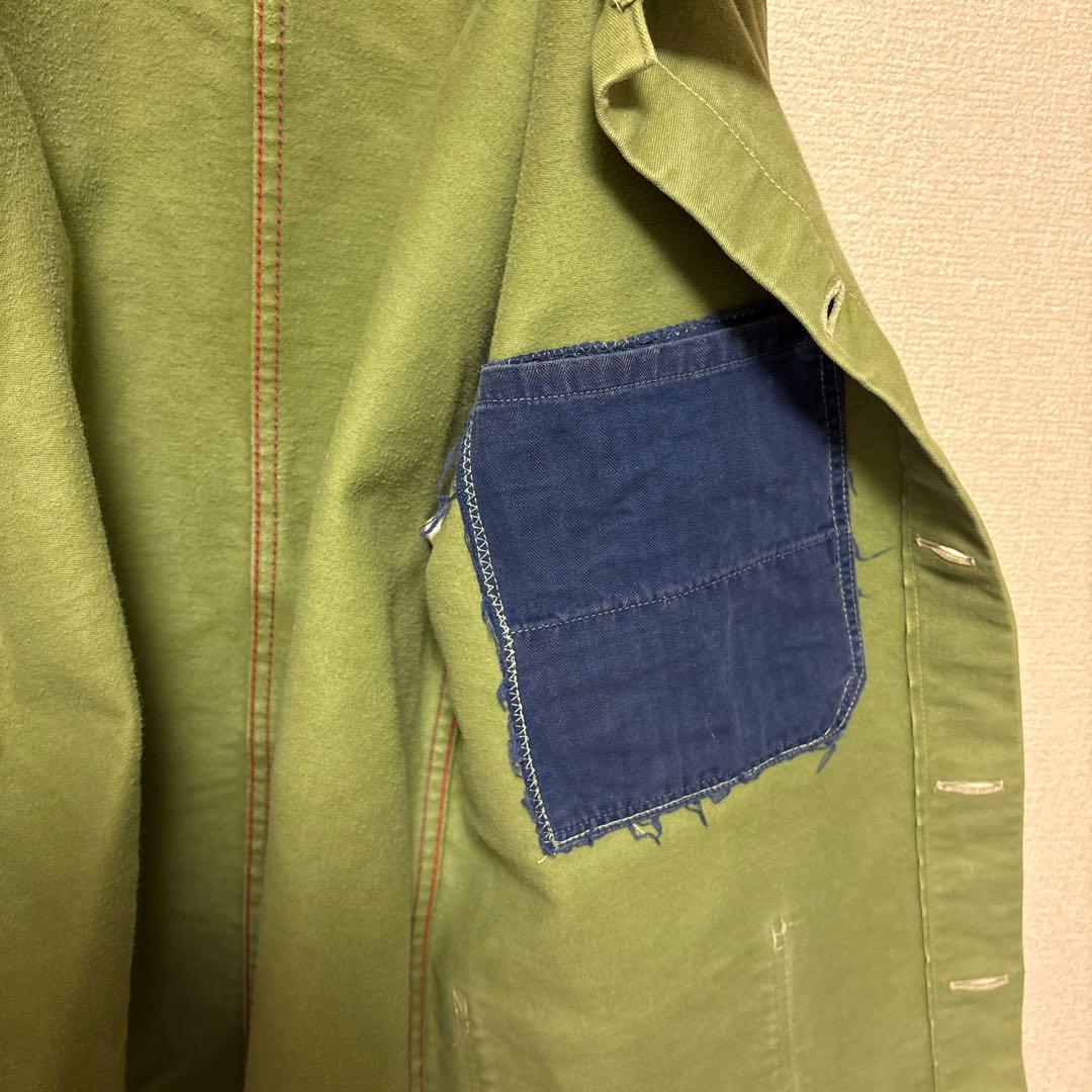 ドイツ製　ユーロ　カバーオール　52 オリーブグリーン