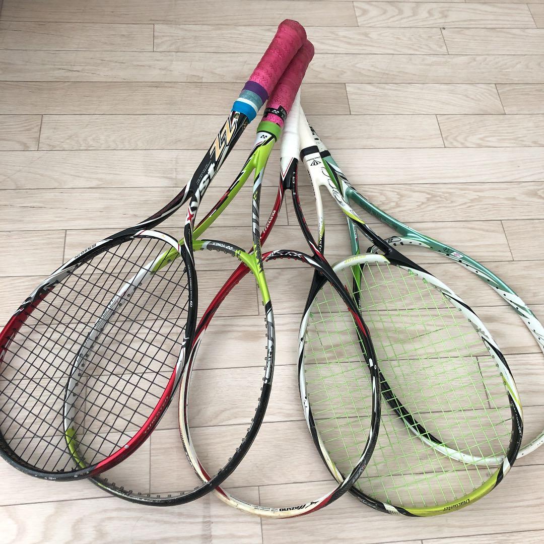 ソフトテニスラケット　まとめ売り