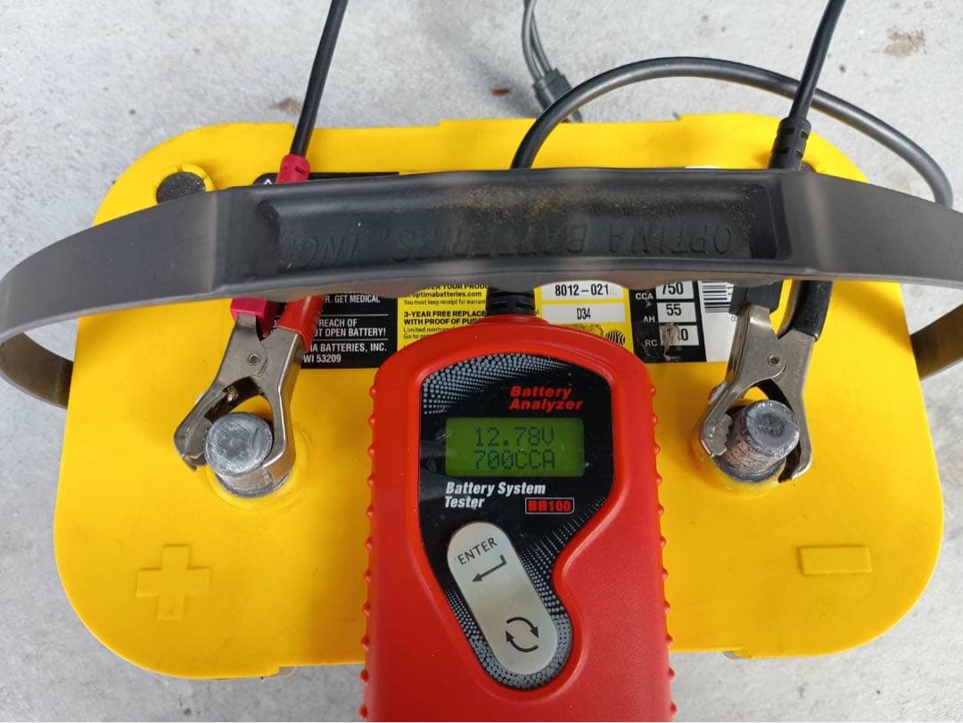 OPTIMA オプティマバッテリー イエロートップ D1000S