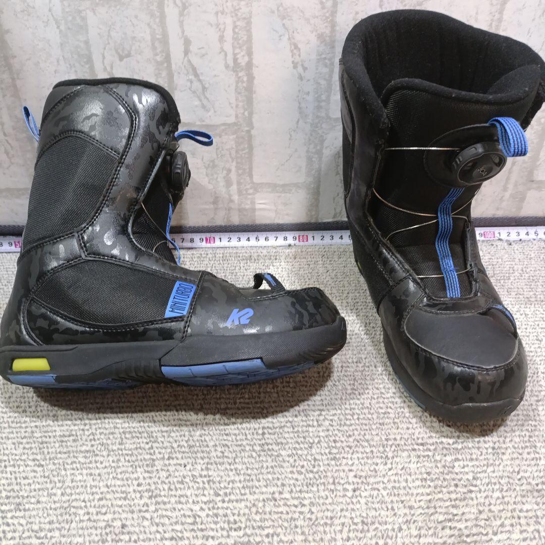 メンテ済■SALOMON125cm■ブーツ23〜25cm■キッズ ジュニア 子供